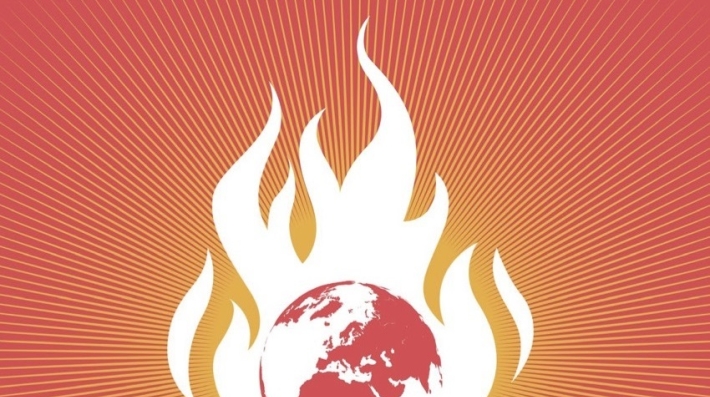 Illustration of a flame 